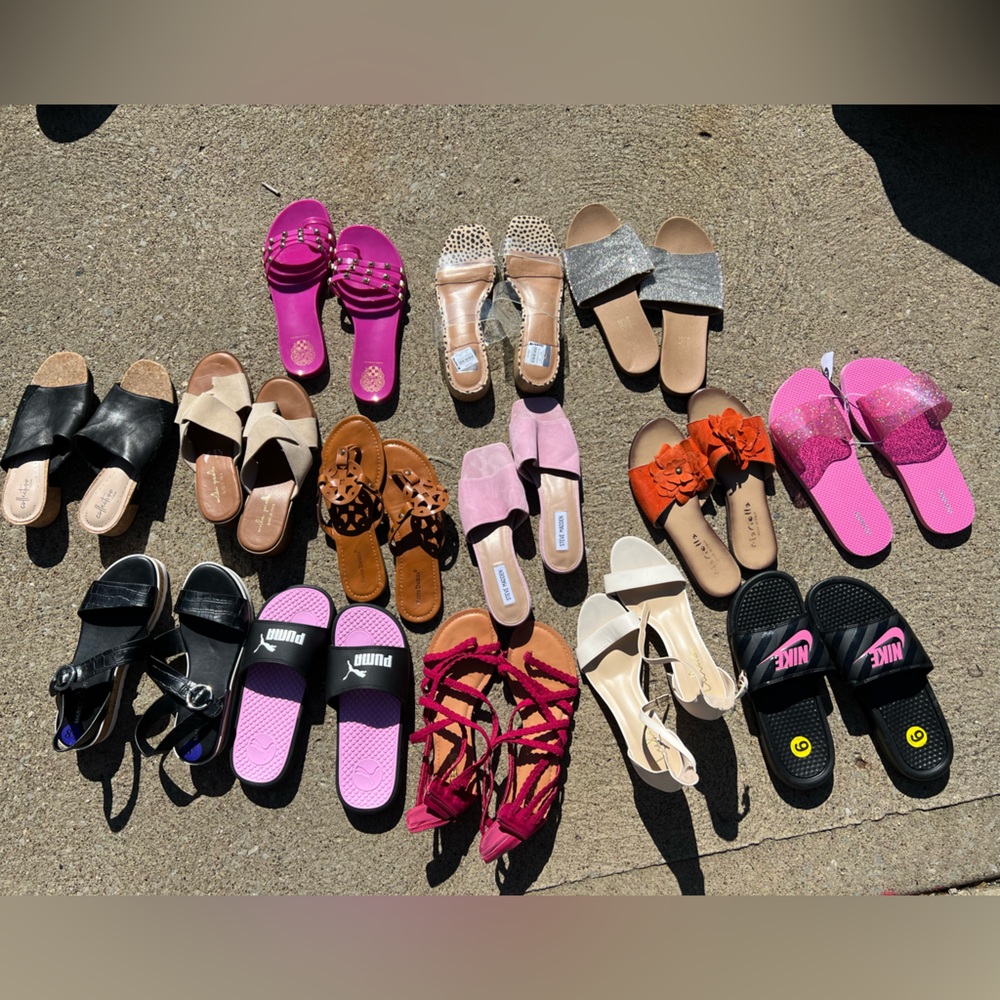 Woman’s sandals / slides - brand names
